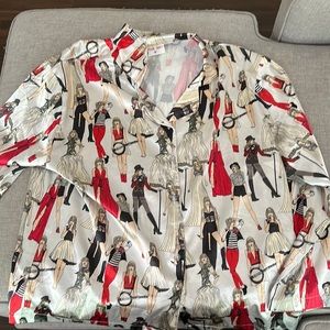 Taylor Swift red (Taylor version) era pajamas